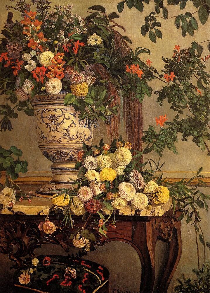 Frederic Bazille Flowers